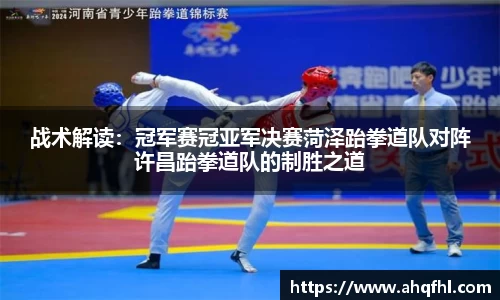 战术解读：冠军赛冠亚军决赛菏泽跆拳道队对阵许昌跆拳道队的制胜之道
